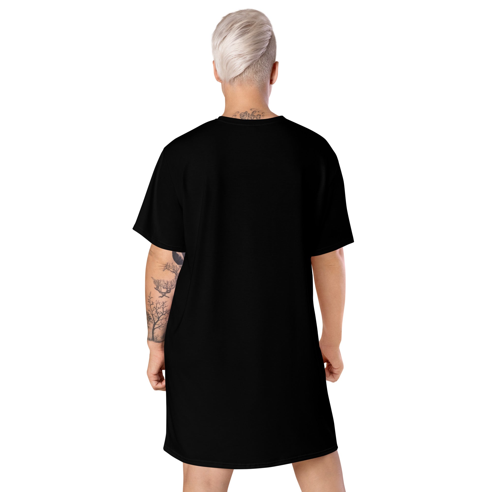 Basic Black T-Shirt Dress